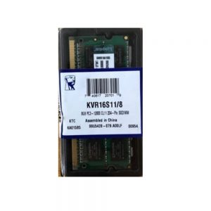 MEM NOT 8GB DDR3 1600 KVR16S11/8 KINGSTON